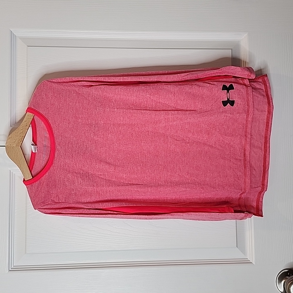 Under Armour Long Sleeve Threadborne Lightweight T-Shirt, YMd Loose Heat Gear